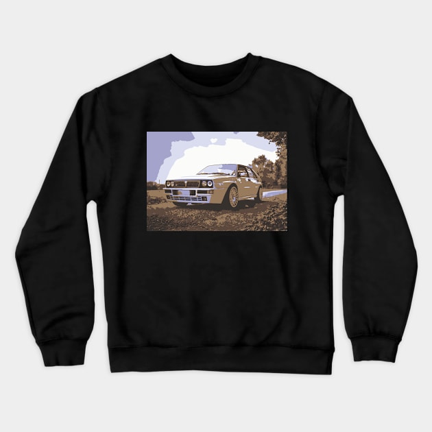 Lancia Crewneck Sweatshirt by 5thmonkey